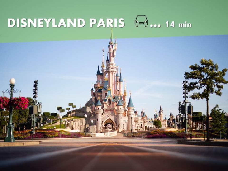 Appartement De Charme Disneyland Paris - Nidouest Шантлу-ан-Брі Екстер'єр фото